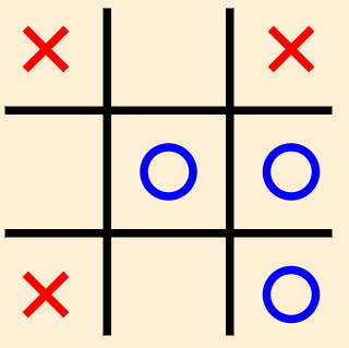 Example tic-tac-toe position